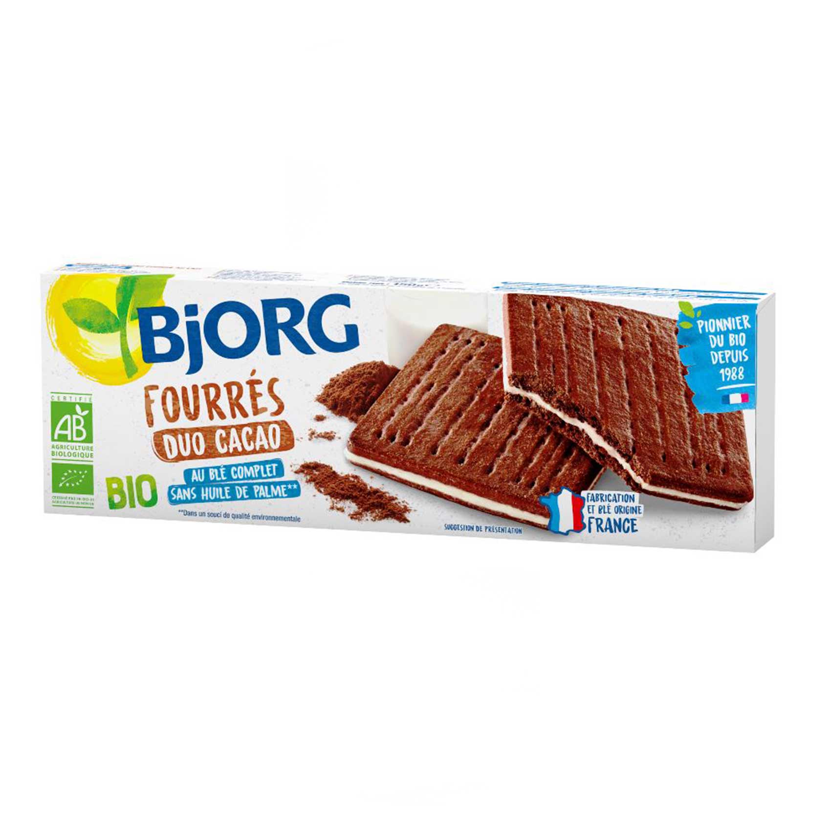 Bjorg Fourres Duo Cacao Bio&nbsp;150GR