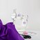 Generic-Mini Purple Electric Sewing Machine 2 Speed Adjustment with Light Foot Pedal AC100-240V