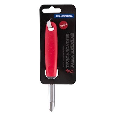 Tramontina Utilita Potato Peeler Red