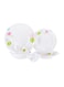 Royalford 20-Piece Melamine Dinner Ware Set White