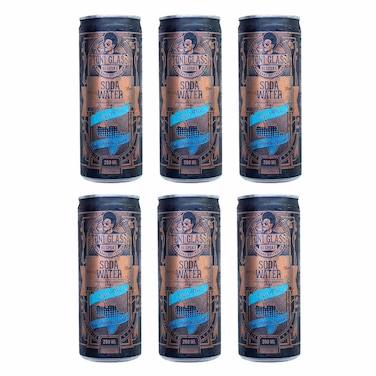 Toni Glass Soda Water 250ml x Pack of 6