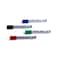 Maxi Chisel Tip Whiteboard Marker Multicolour 4 PCS with Magnetic Duster Blue