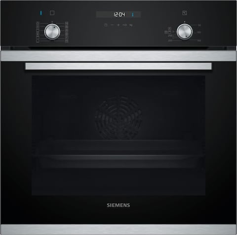 Siemens iQ500 Built-In Oven With Added Steam Function 60 x 60cm Black, HI257JYB0M