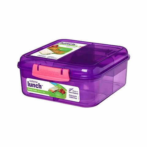 Sistema Bento Cube Lunch Lunch Box - 1.25 Liter