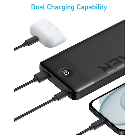 Anker Power Bank 324 Black 10000mAh