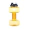 YALLA HomeGym 2.2L  Dumbbell Shaped Sports Water Bottle, 2.5KG Filled Weight Water Bottle