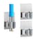 Zalcoon 2 Pcs Mop Broom Holder Wall Mount - Mop Holder Self Adhesive Broom Hanger Stainless Steel For Home Garage Garden Laundry Room Storage, Kitchen Tools Organizer (Without Hook)
