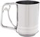 Aiwanto 2.5 Cup Stainless Steel Flour Sifter with Trigger Action Handle 1 count box