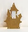 Happy Halloween Wooden Castle LED Light D&eacute;cor 24x17cm