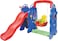 Rbwtoys Kids Colourful Indoor Toys Mini Slide And Swing Seat With Basketball Hoops 3 In 1 Playset Equipment RW-16355 185&times;162.5&times;125cm