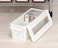 Aiwanto DVD disc CD box CD box CD storage box plastic album game disc storage box (white)