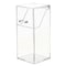 General -  Clear Acrylic Dustproof Makeup Brush Organizer Cosmetic Brushes Eyebrow Pencil Storage Holder with Lid
