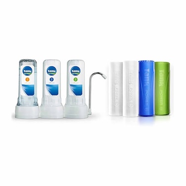 فلتر تانك اكسترا بيور 3 مراحل -  مع شمعات تكفي لمدة 6 شهور