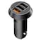 TotuLife Smart Series QC Car Charger Black
