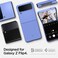 Spigen Air Skin designed for Samsung Galaxy Z Flip 4 case cover (2022) - Cornflower Blue
