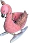Lovely Baby Flamingo Rocking Chair For Kids Lb 304 Rocking Flamingo, Pink
