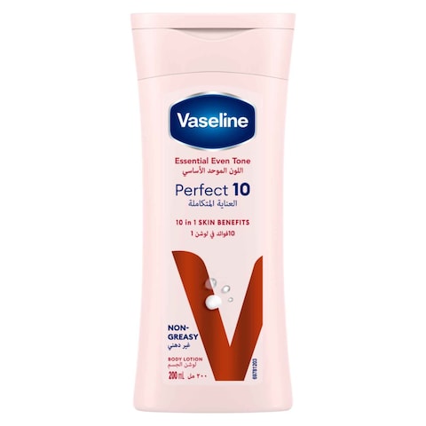 Vaseline Essential Even Tone Body Lotion Perfect 10 200ml