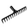 TRAMONTINA HEAVY CURVED RAKE 14 TH