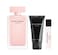 Narciso Rodriguez For Her 3 Pieces Gift Set: Eau De Parfum 100ml, Eau De Parfum 10ml, Body Lotion 50ml