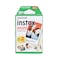 Fujifilm-Instax Mini 20 Sheets White Film Photo Paper Snapshot Album Instant Print for  Instax Mini 7s/8/25/90/9