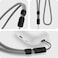 Spigen Universal Adjustable Hand Wrist Strap Phone Lanyard compatible with Apple Airpods Pro (2nd Generation) - Black &amp; White