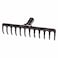 Tramontina Lightweight Curved Metal Rake 12 Teeth 1 Piece