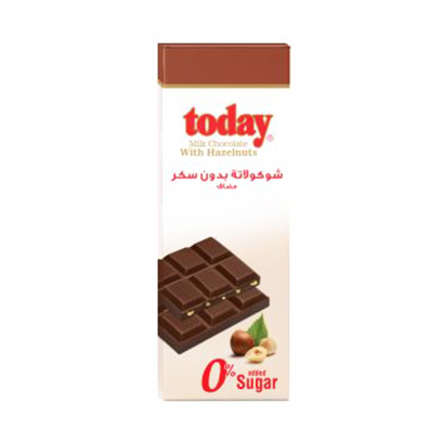 Today Diabetic Chocolate With Hazel Sugarless 65GR