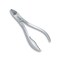 Credo Solingen Nail Clippers 2&nbsp;Cm Rounded Points, Matt Chrome