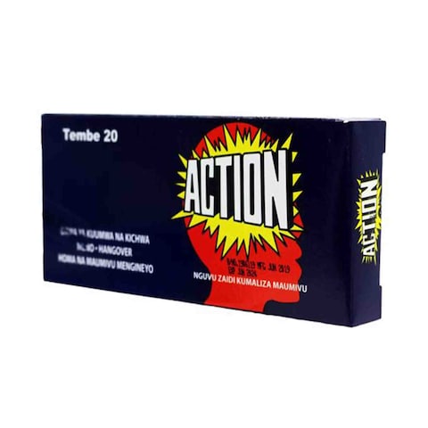 Beta Action Painkiller 20&#39;S