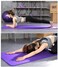 سجادة اليوغا - 10 مم NBR Yoga Mat مع حبل حمل مجاني 183 * 61 سم وسادة سميكة غير منزلقة اللياقة البدنية حصيرة لخارج الصالة الرياضية تمارين اللياقة البدنية XA163A