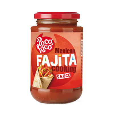 Poco Loco Fajita Salsa Jar 410GR
