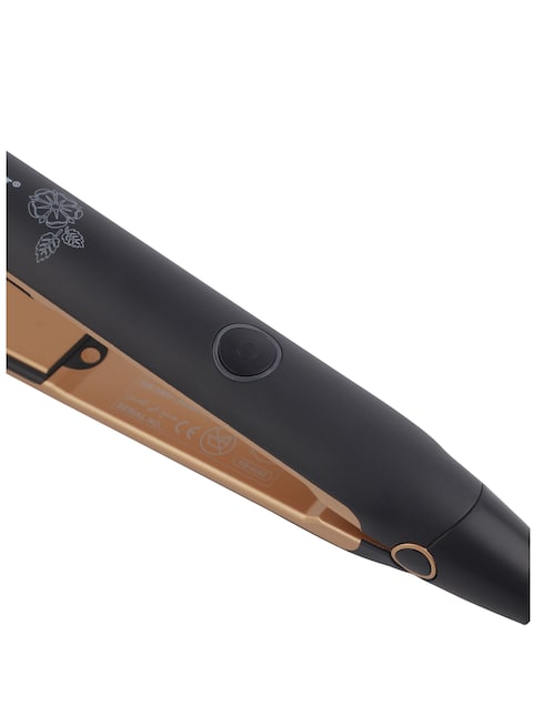 Sonashi Ceramic Hair Straightener (Black-Gold) SHS-2067N