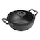 Prestige Cast Iron Deep Kadai with Glass Lid 20cm