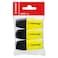 Stabilo Boss Mini Highlighter Yellow 3 PCS