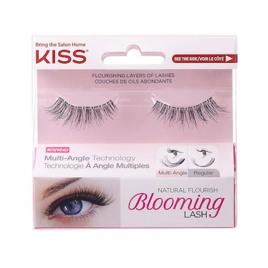 كيس ناتشورال فلورش رموش اصطناعية بلومينغ  - اسود KBH03