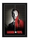 Spoil Your Wall Berlin Money Heist Poster With Frame Black/Red/White 40 x 55cm