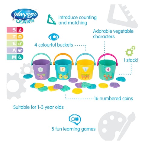 Playgro Count And Match Learning Toy PG088175