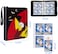 Pokemon Cards Binder Holder Book Carrying Case For Pokemon Cards Portable Trading Cards Holder Collector Album Holder Holds 400 Cards With 50 Removable Sheets And 4 Pockets