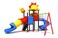 Rainbow Toys, Outdoor Children Playground Garden Fitness Exercise Play Set Villa Garden Furniture Product Area Dimension: 570&times;470&times;330cm