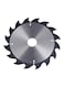 Geepas Circular Saw Blade Silver/Black 185X2X30mm