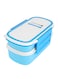 Royalford 2-Layer Lunch Box Blue/White