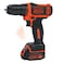Black And Decker Drill Driver, 10.8V ,Ultra Compact Lithium-Ion Drill Driver With Hand Tools Set And Bag,Bdcdd12Htsa-B5
