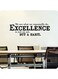 Spoil Your Wall Creative Quotes Wall Decal Black 100x40cm