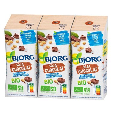 Bjorg Mini Soja Chocolate 3x250ML