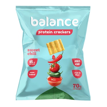 balance Protein Crackers - 70g - Sweet Chili