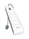 Belkin 2 USB Port With 8 Outlet Surge Protector Multicolour