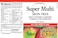 Natural Factors 65883 Super Multi Iron Free 90 Tablets