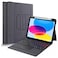 iPad 10th Generation 2022 10.9 Inch Keyboard with Touchpad for or iPad 10th Gen A2696/A2757/A2777 Detachable Wireless Keyboard Case with Pencil Holder