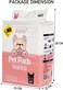 Super-absorbent waterproof dog training pad, Quick drying leak-proof pee pad, Comfort and secure disposable pads, Thickened -40Pcs Large (60 cm L)