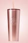 Starbucks Rose Pink and Gold Ombre Fall 2020 Cold Cup Collection 24 Oz / 700ml